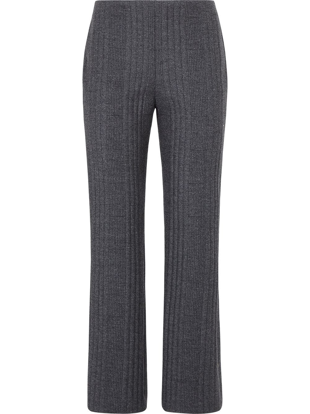 knitted trousers - 1