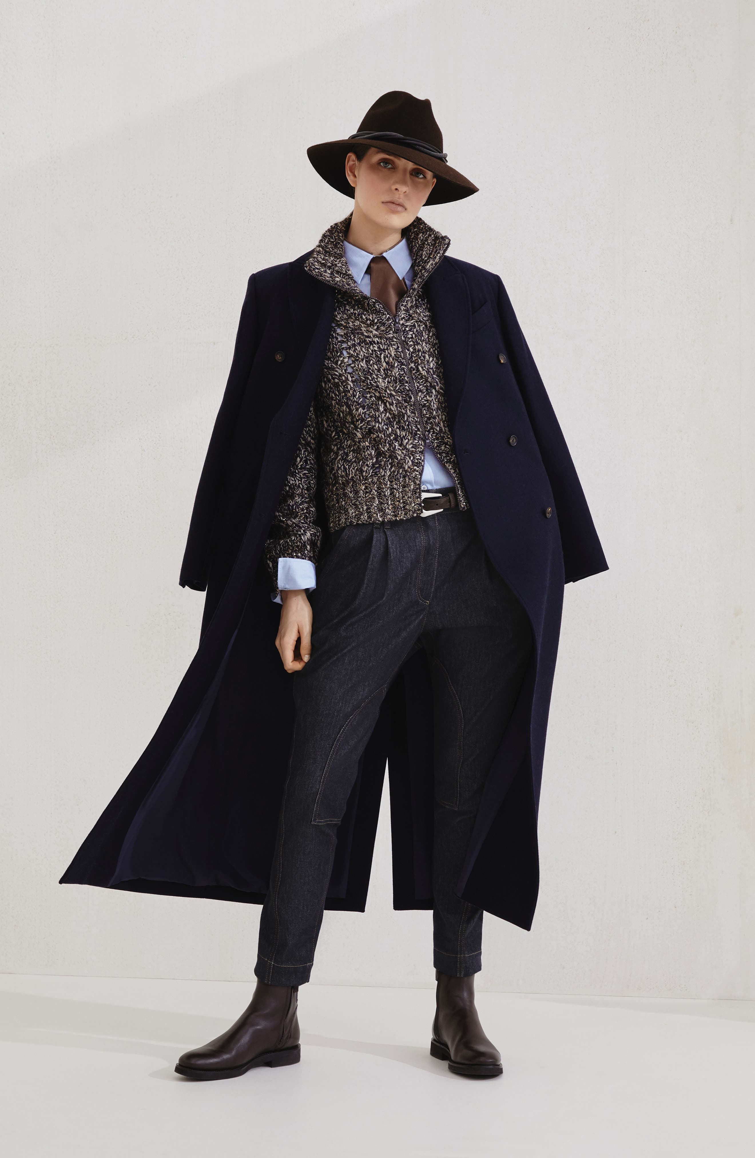 Brunello Cucinelli Equestrian trousers in Dark Denim at Nordstrom - 5