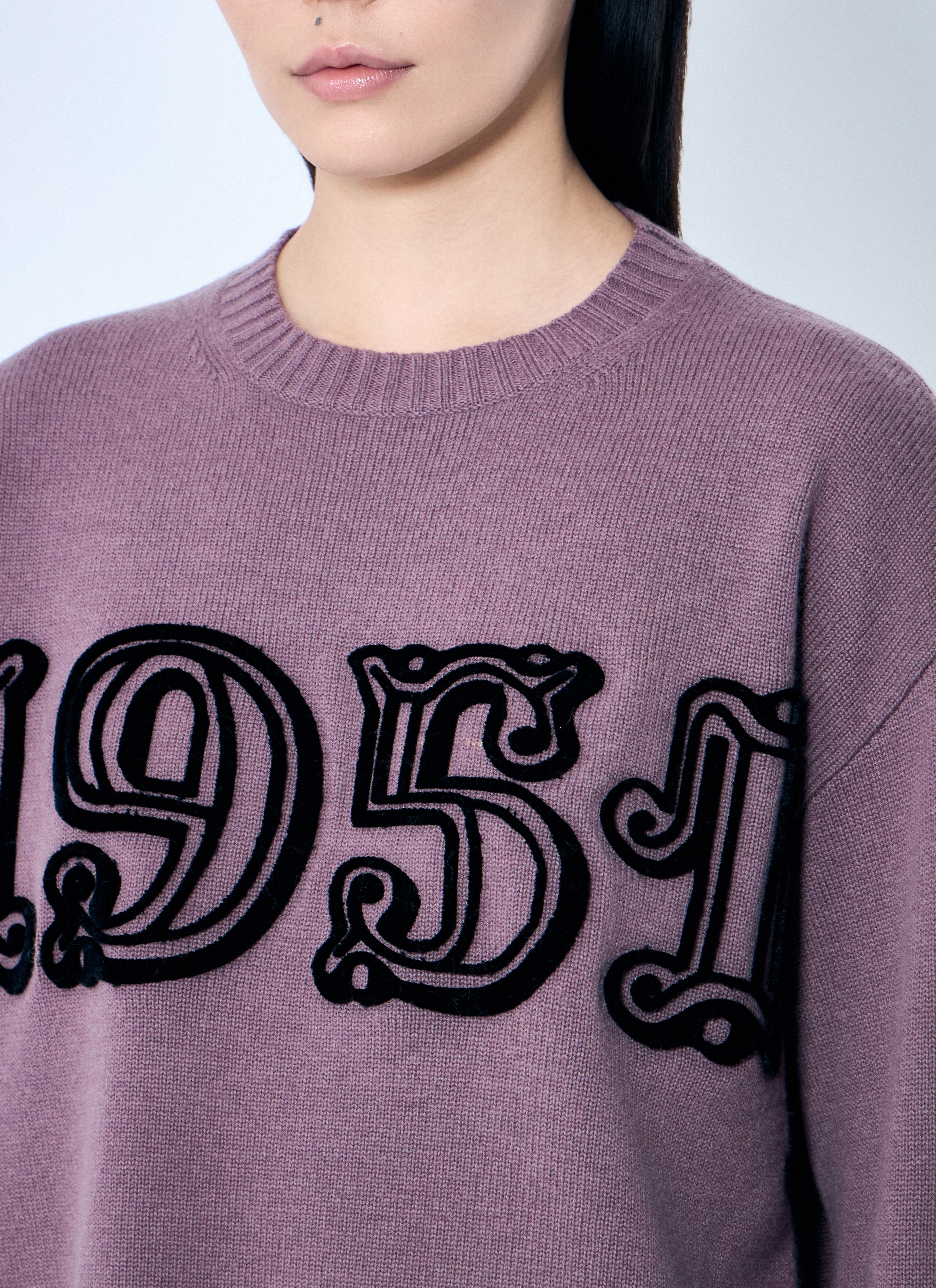Oversized Wool And Cashmere Sweater - 5