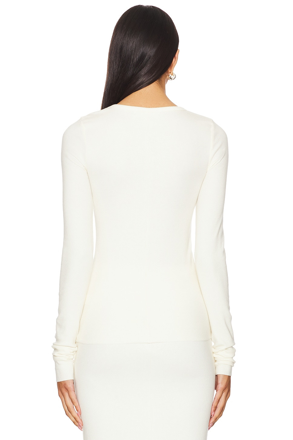 Long Sleeve Fitted Top - 3