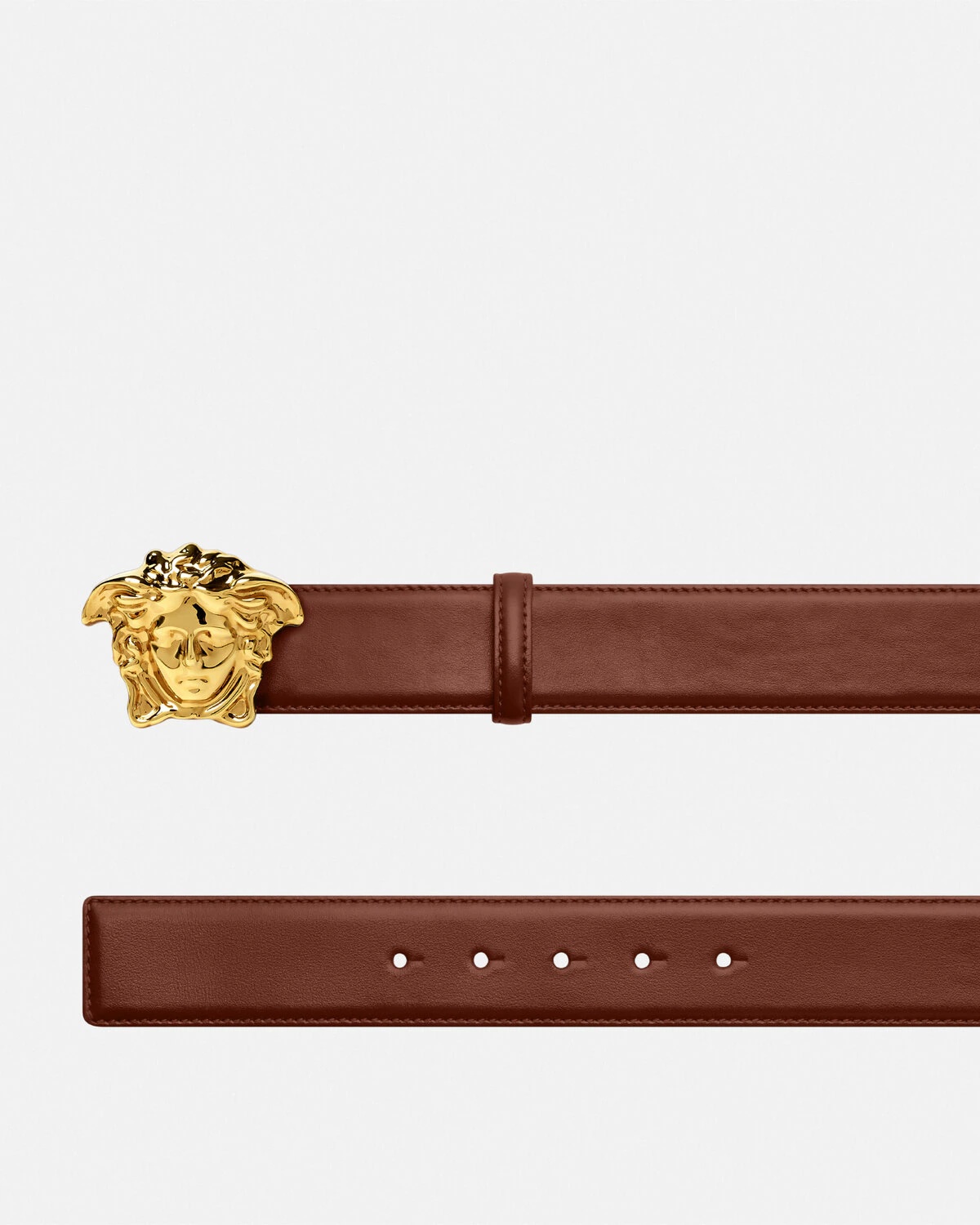 La Medusa Leather Belt 4 cm - 2