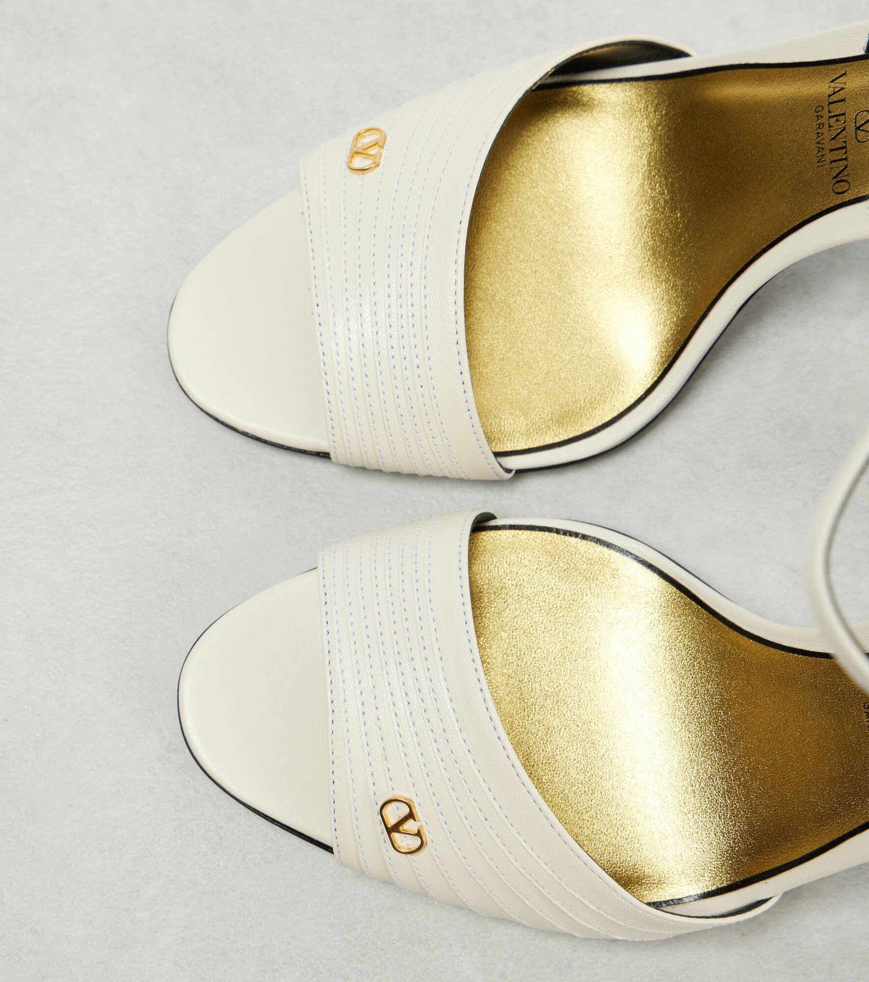 Ladycrush 85 leather sandals - 5