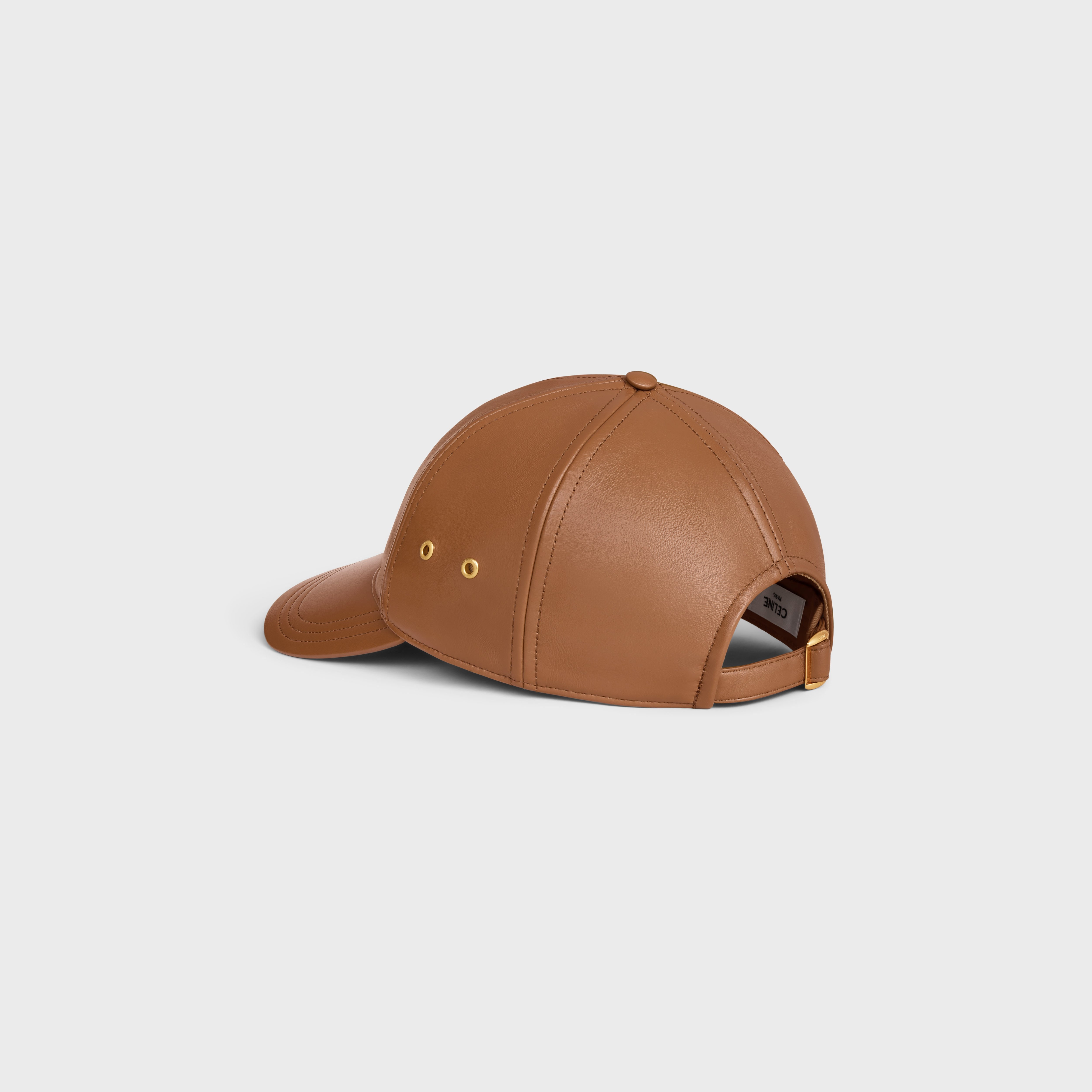 Triomphe baseball cap in lambskin - 4