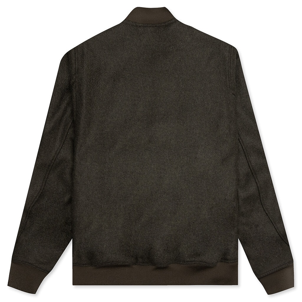 OFF-WHITE C/O VIRGIL ABLOH OW PATCH VARSITY - ARMY GREEN - 2