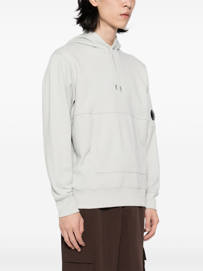 diagonal raised fleece hoodie 3