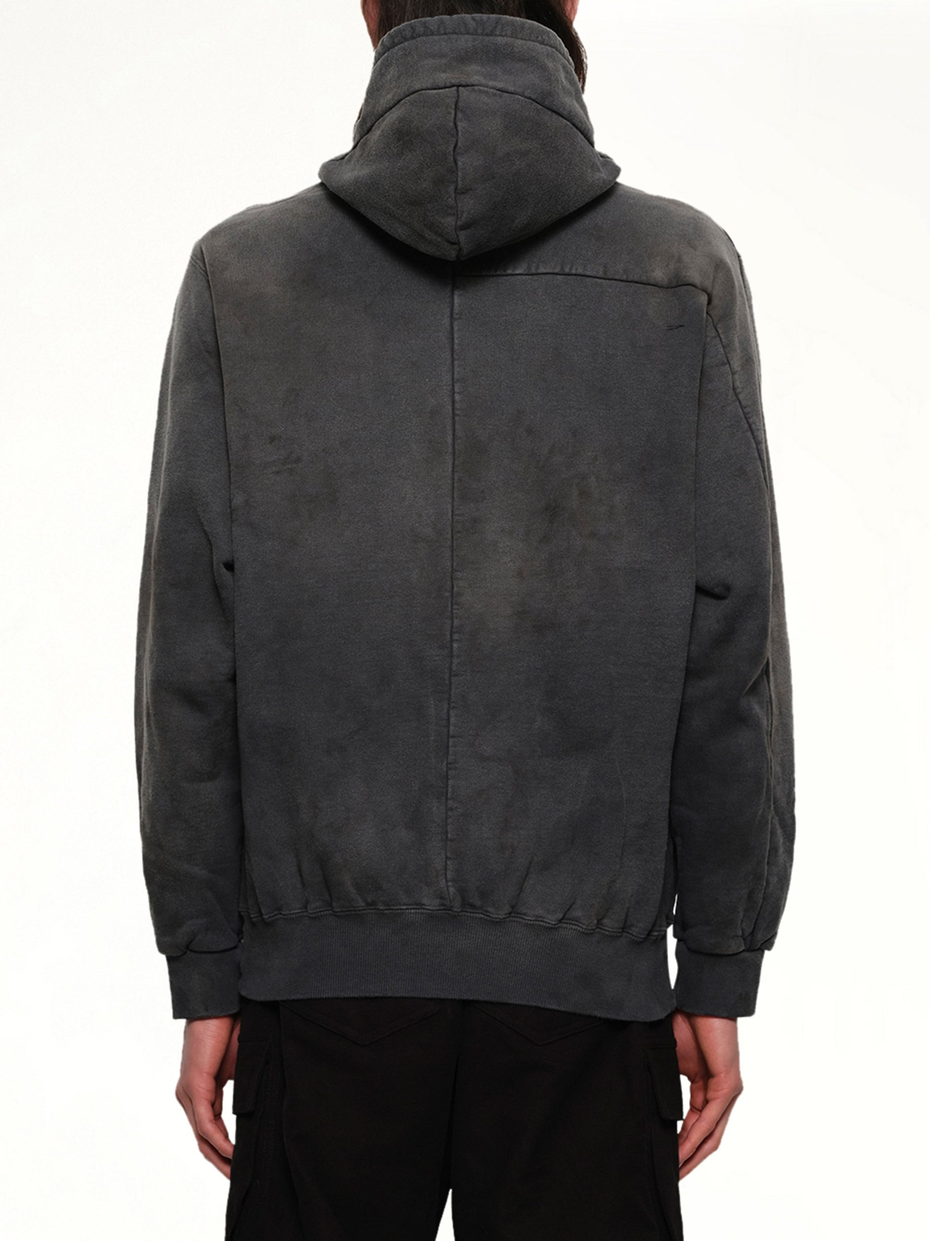 Waste-Reducing Algorithm Hoodie in Black - 5