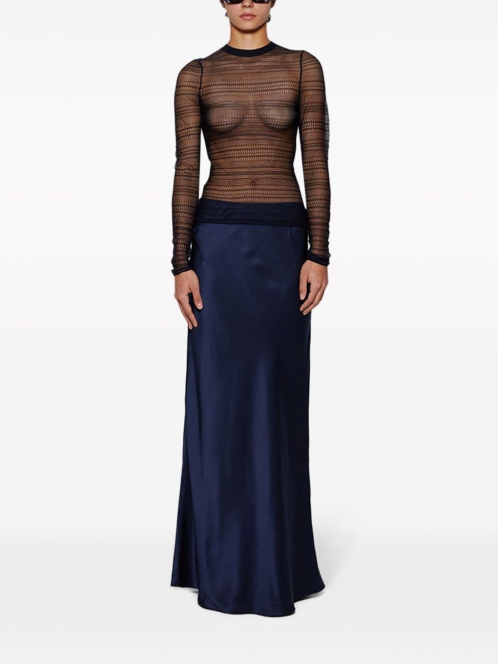 Refraction silk maxi dress - 2