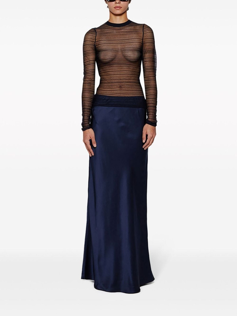 CHRISTOPHER ESBER Refraction silk maxi dress outlook