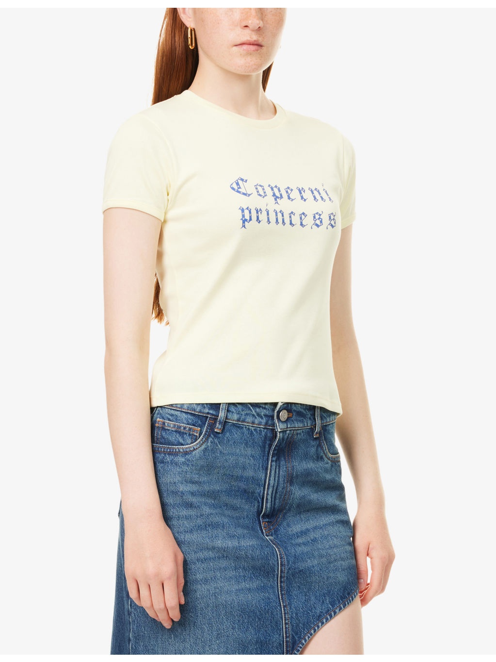 Coperni x Disney Princess Short-Sleeve Cotton T-Shirt - 3