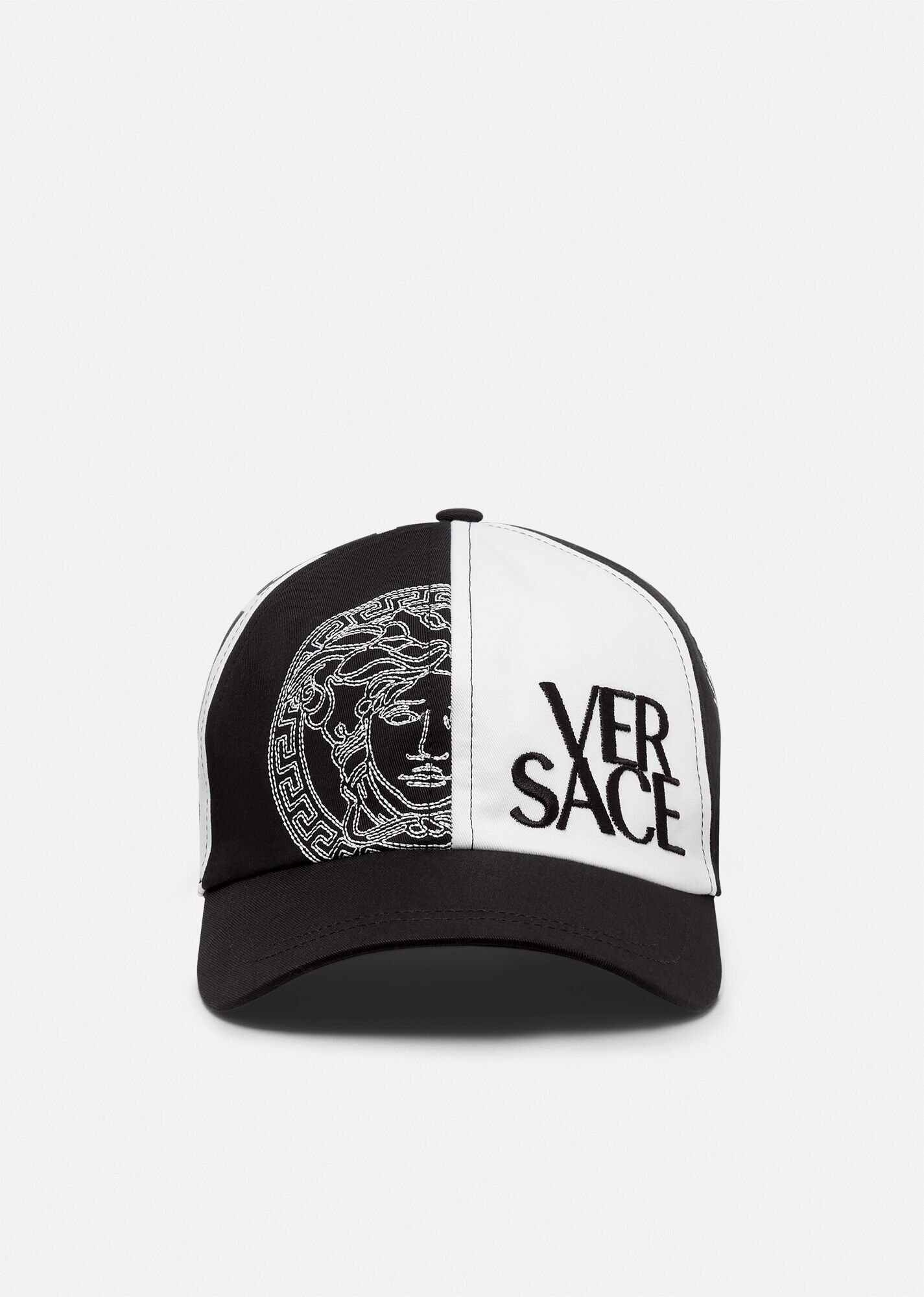 Medusa Logo Embroidered Cap - 1
