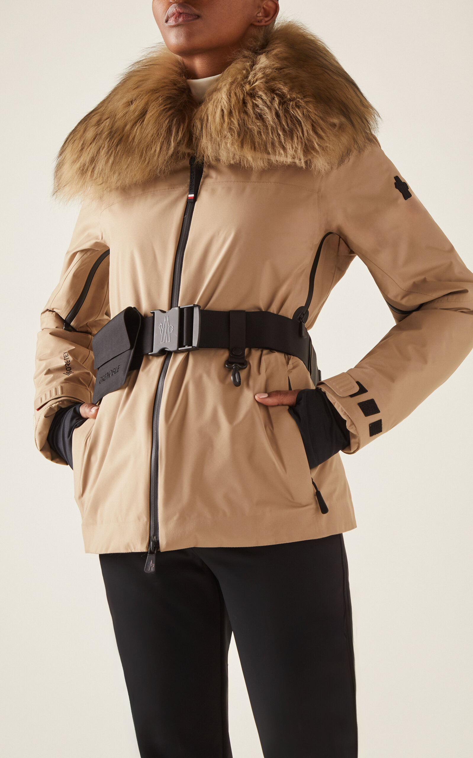 Vizelle Fur-Trimmed Gore-Tex Ski Jacket brown - 2