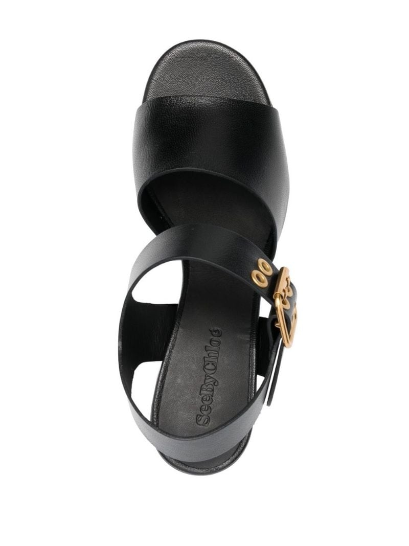 Lexy 100mm block-heel sandal - 6