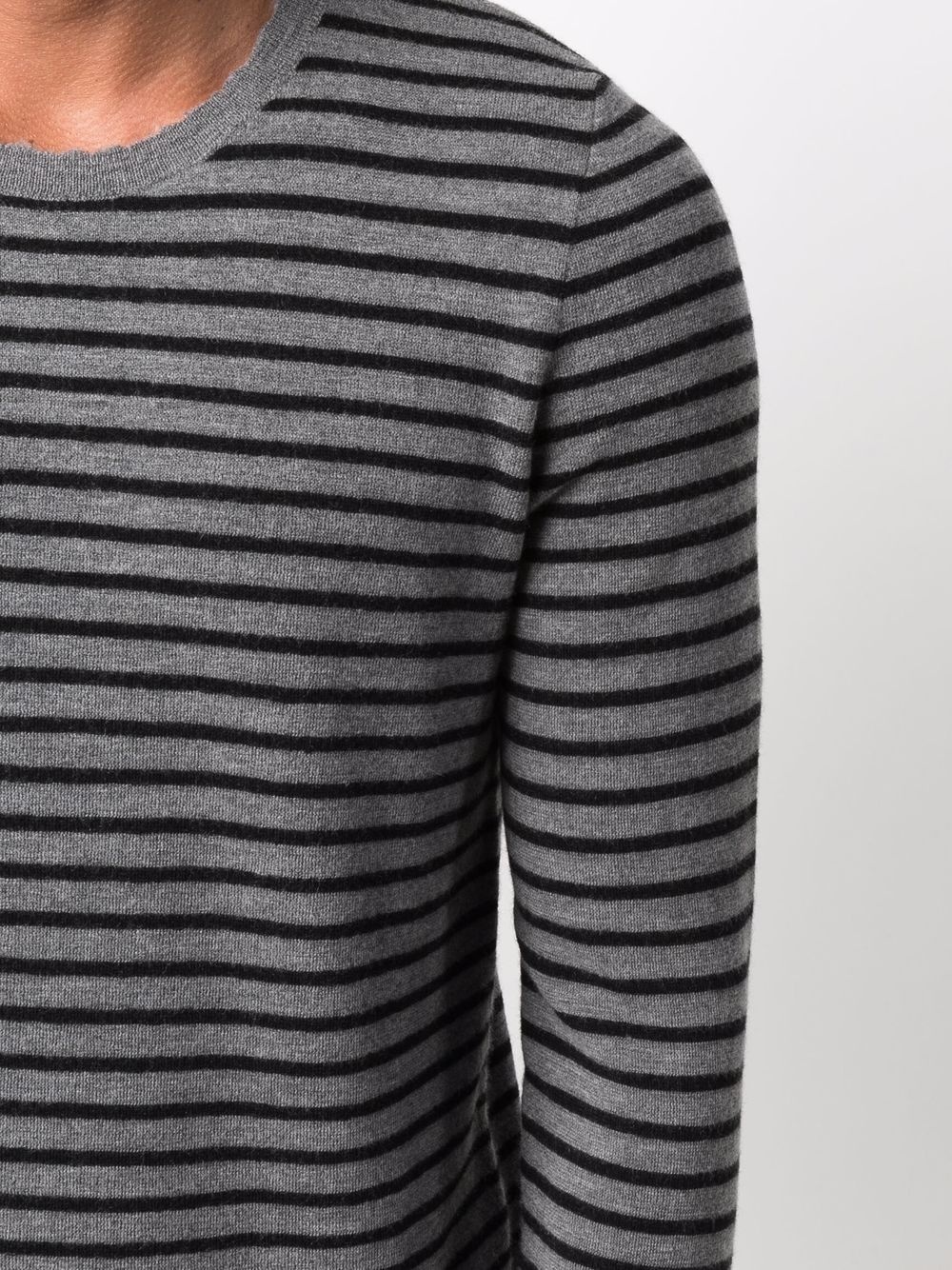 striped long-sleeve jumper - 5