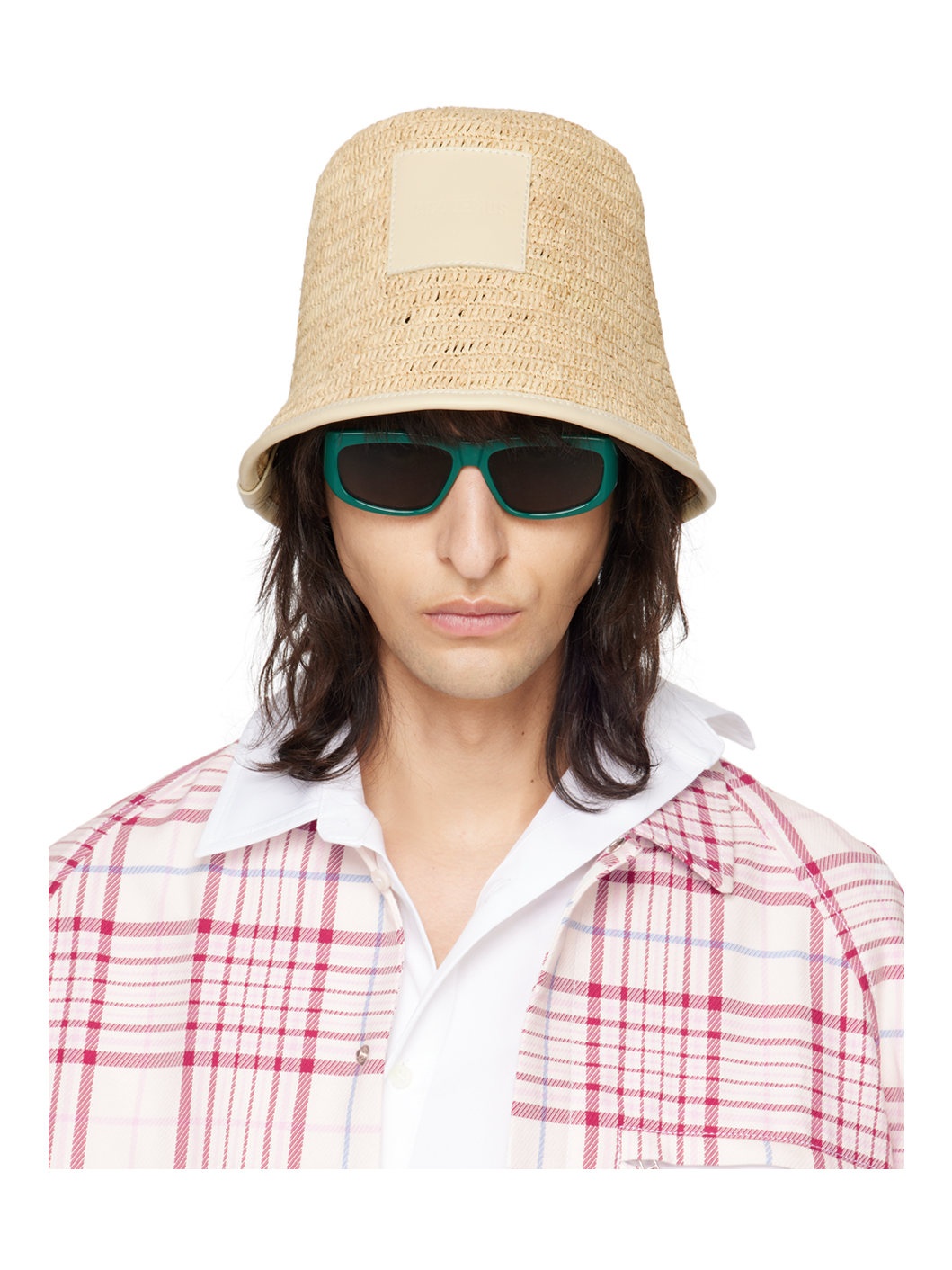 Beige Les Classiques 'Le bob Soli' Bucket Hat - 1