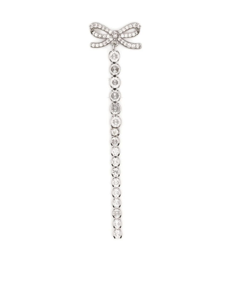 Self-portrait Bow-embellished Drop Earrings 1