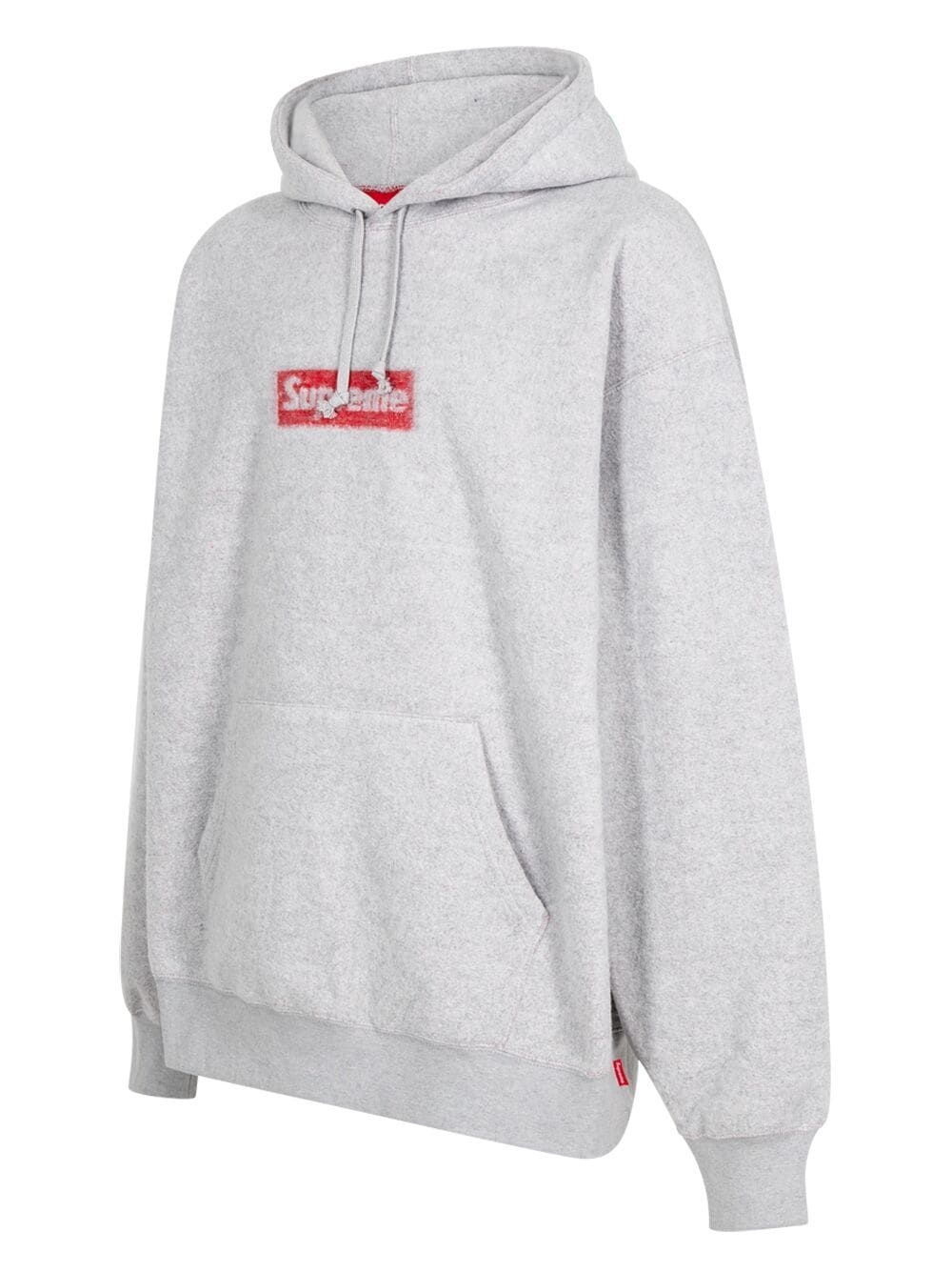 Inside Out box logo "Heather Grey" hoodie - 3