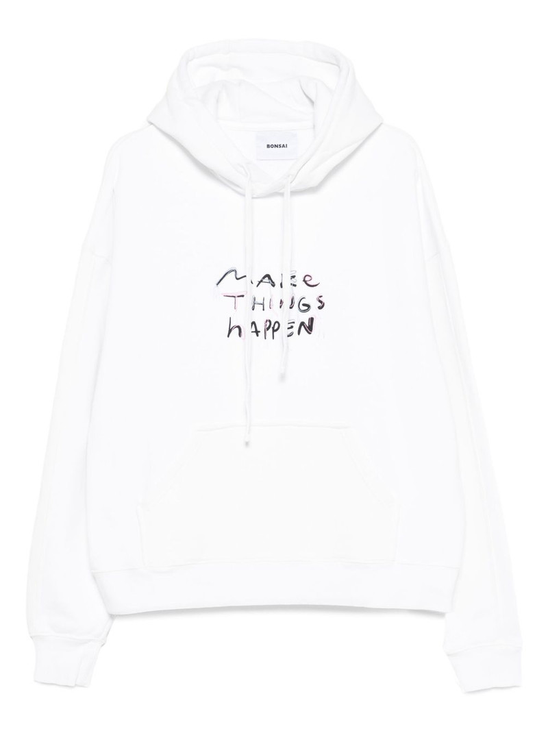 embroidered cotton hoodie 1