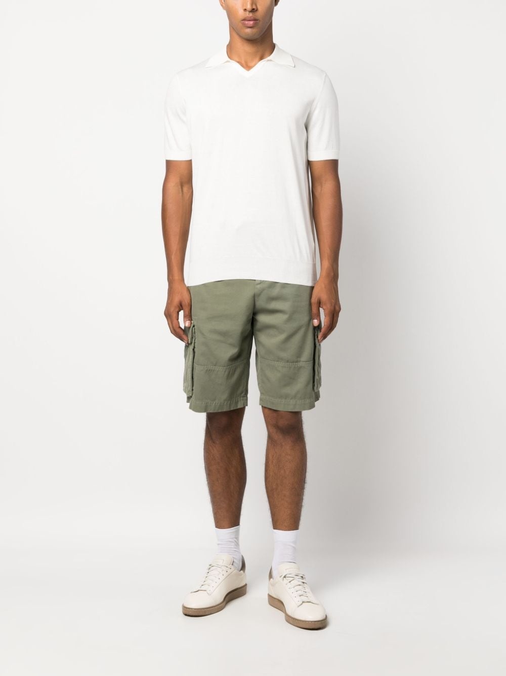 fine-knit cotton polo - 2