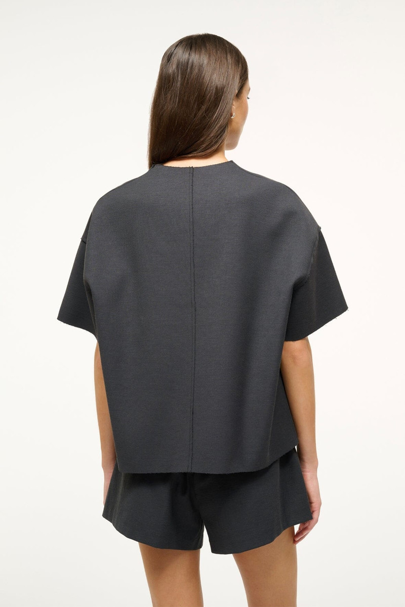 STAUD STAUD AMIGONI TOP BLACK outlook