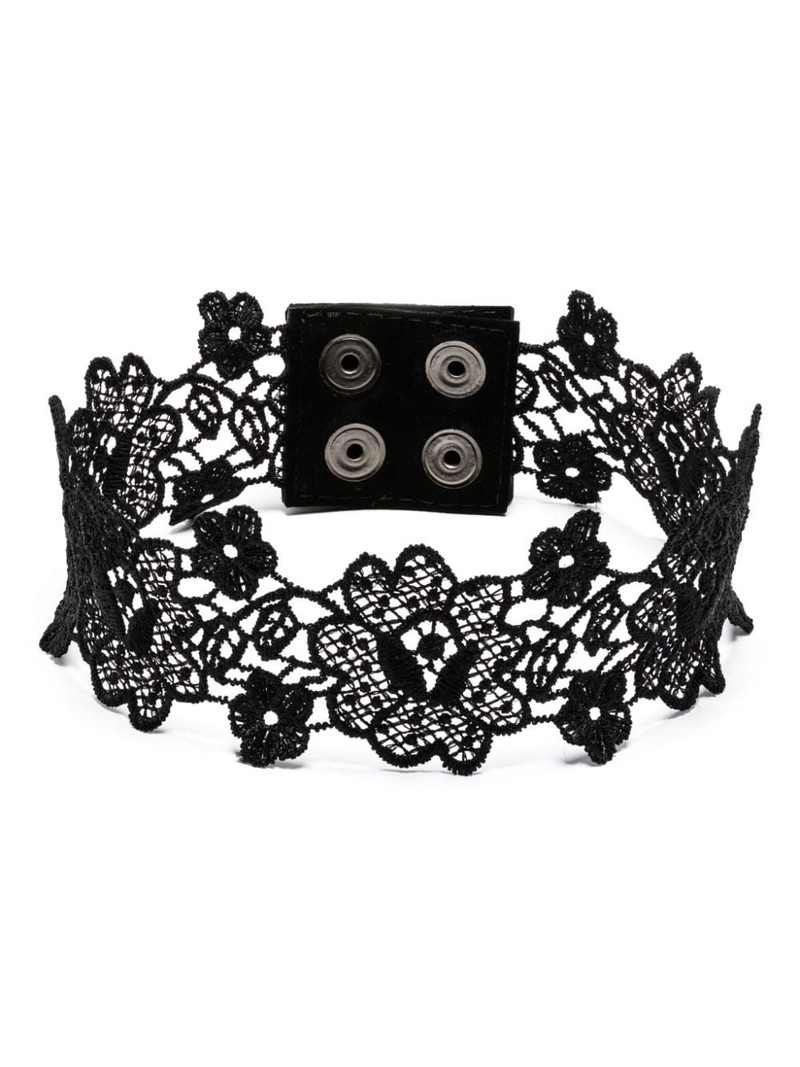 floral-lace choker 목걸이 1