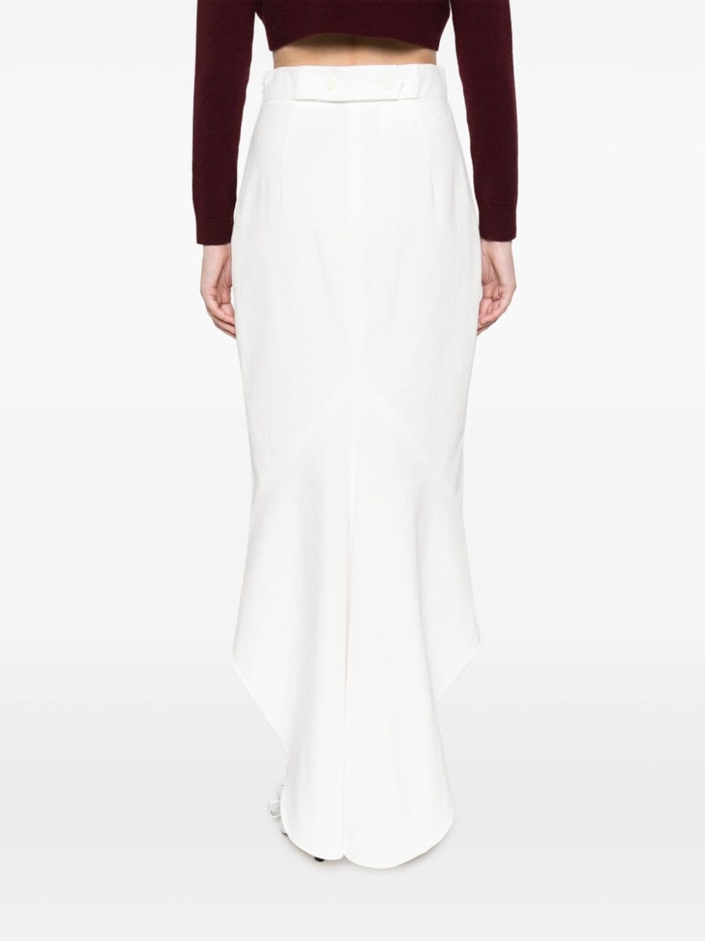 fluted midi skirt - 4