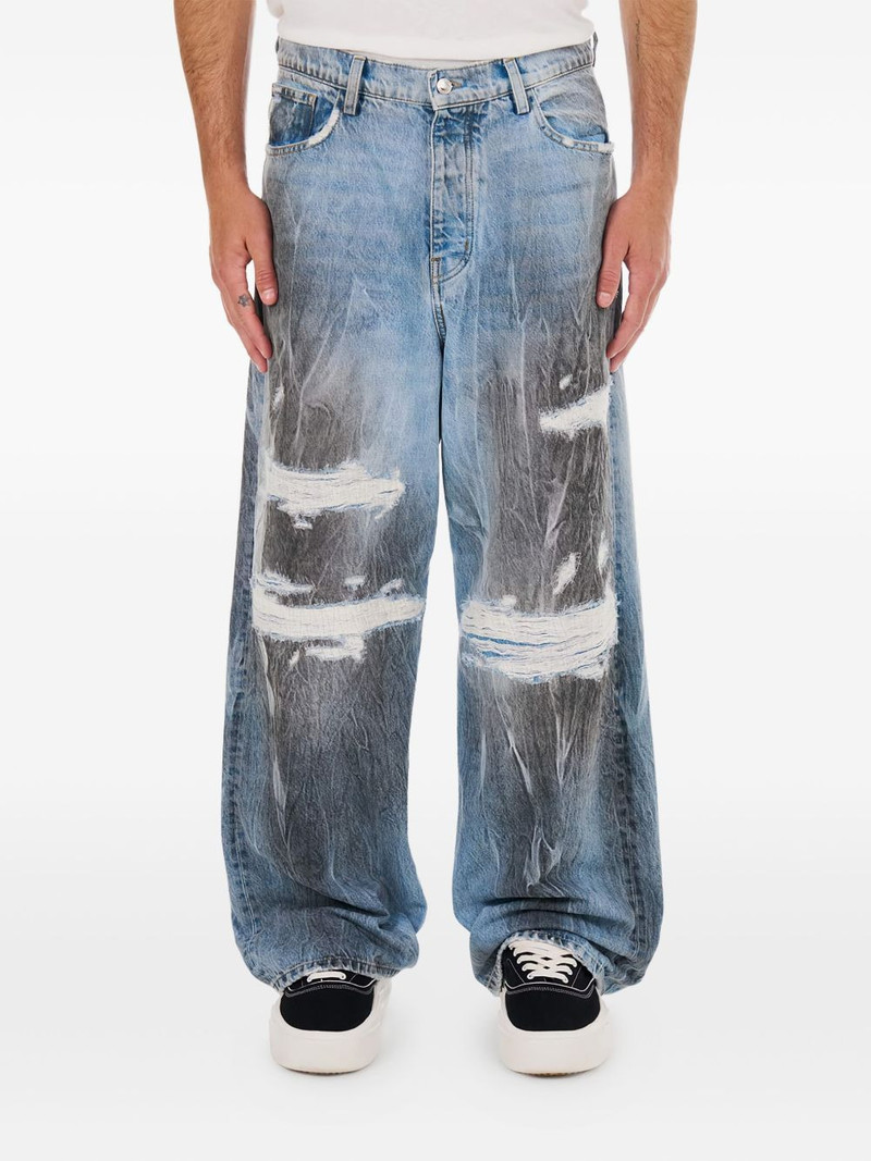 Nahmias Thrashed Baggy Jeans 1
