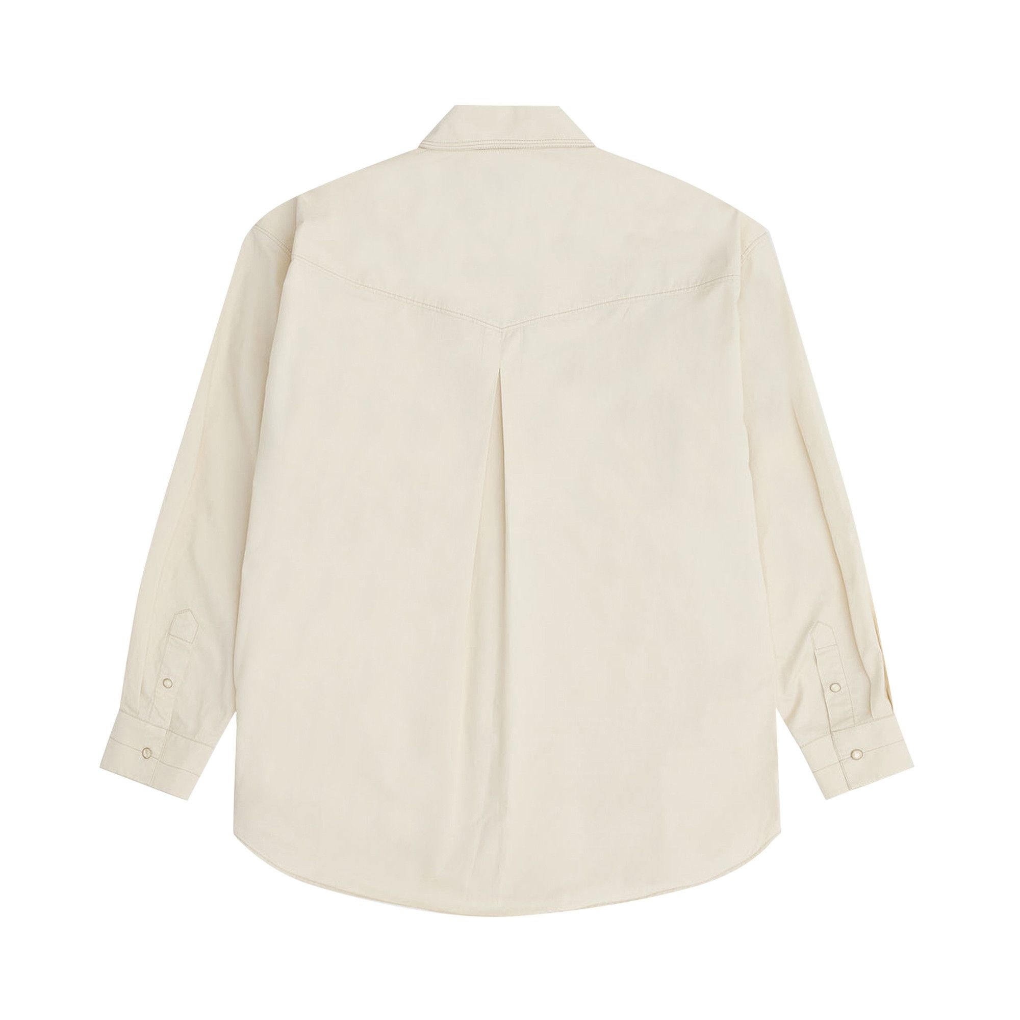 Lemaire Western Shirt 'Creamy White' - 2