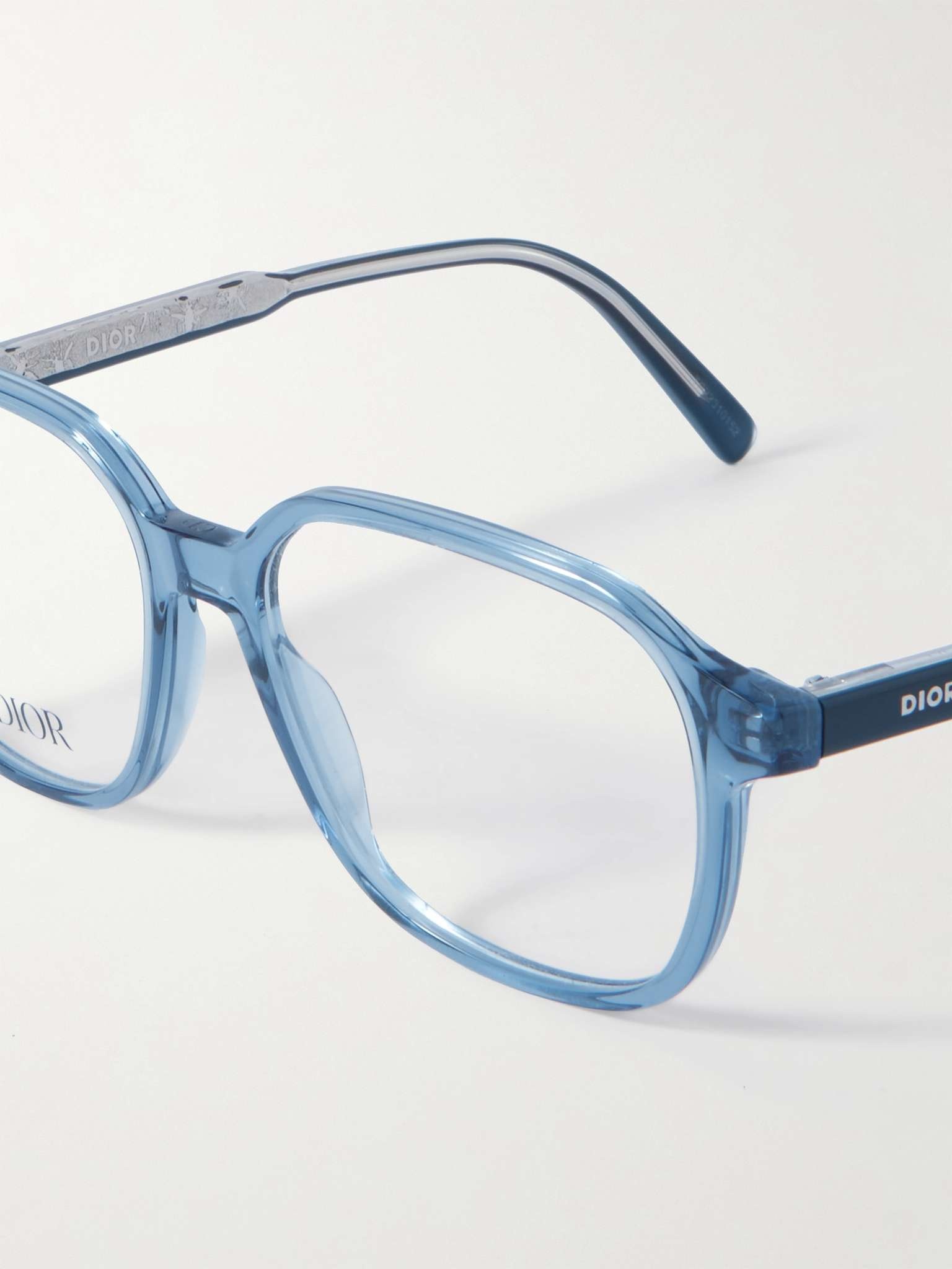 InDiorO S3I Square-Frame Tortoiseshell Acetate Optical Glasses - 4