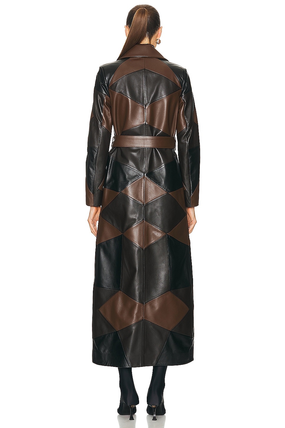 for FWRD Sonja Patchwork Trench Coat - 3