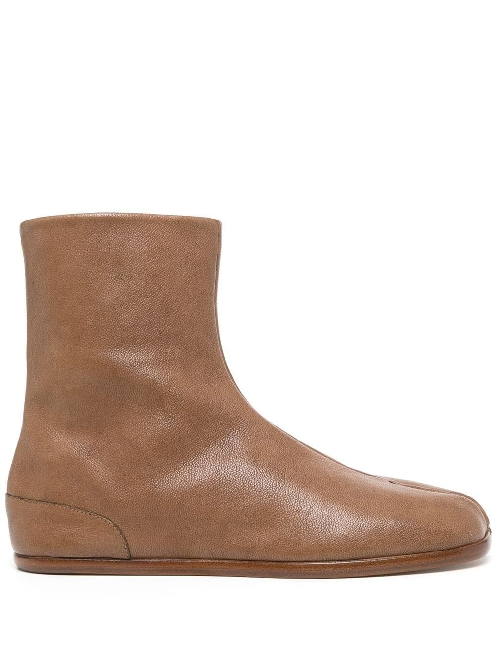 Tabi-toe leather boots - 1