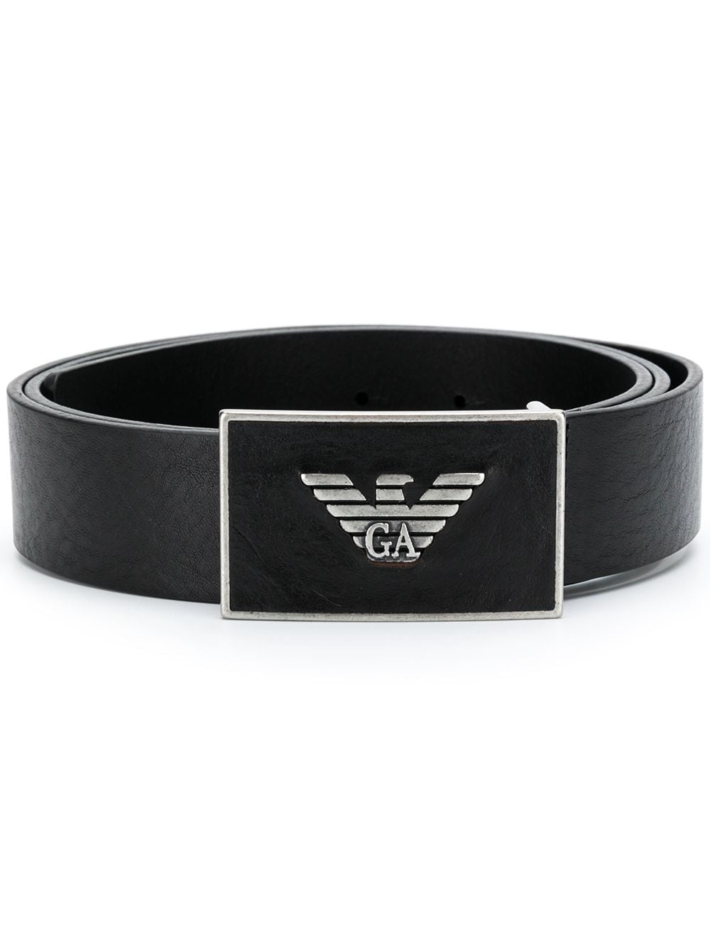 metal logo belt - 1