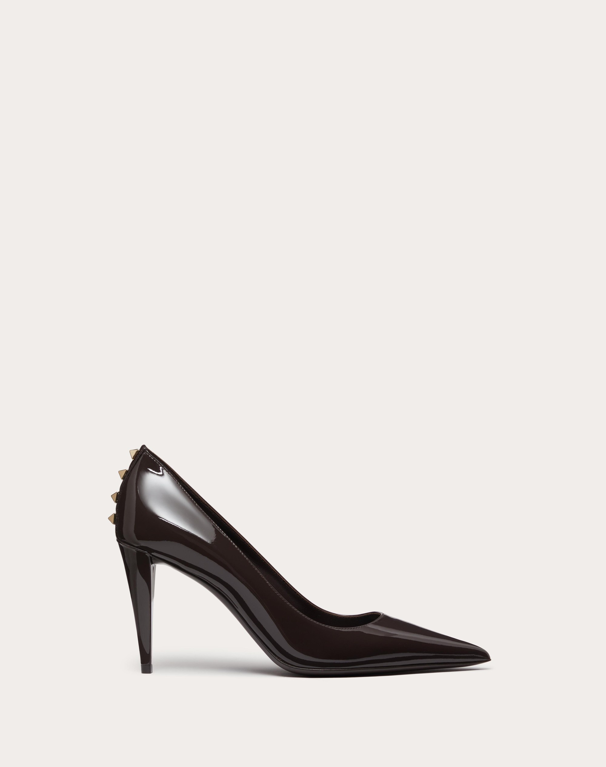 ROCKSTUD PATENT-LEATHER PUMP 90 MM - 1