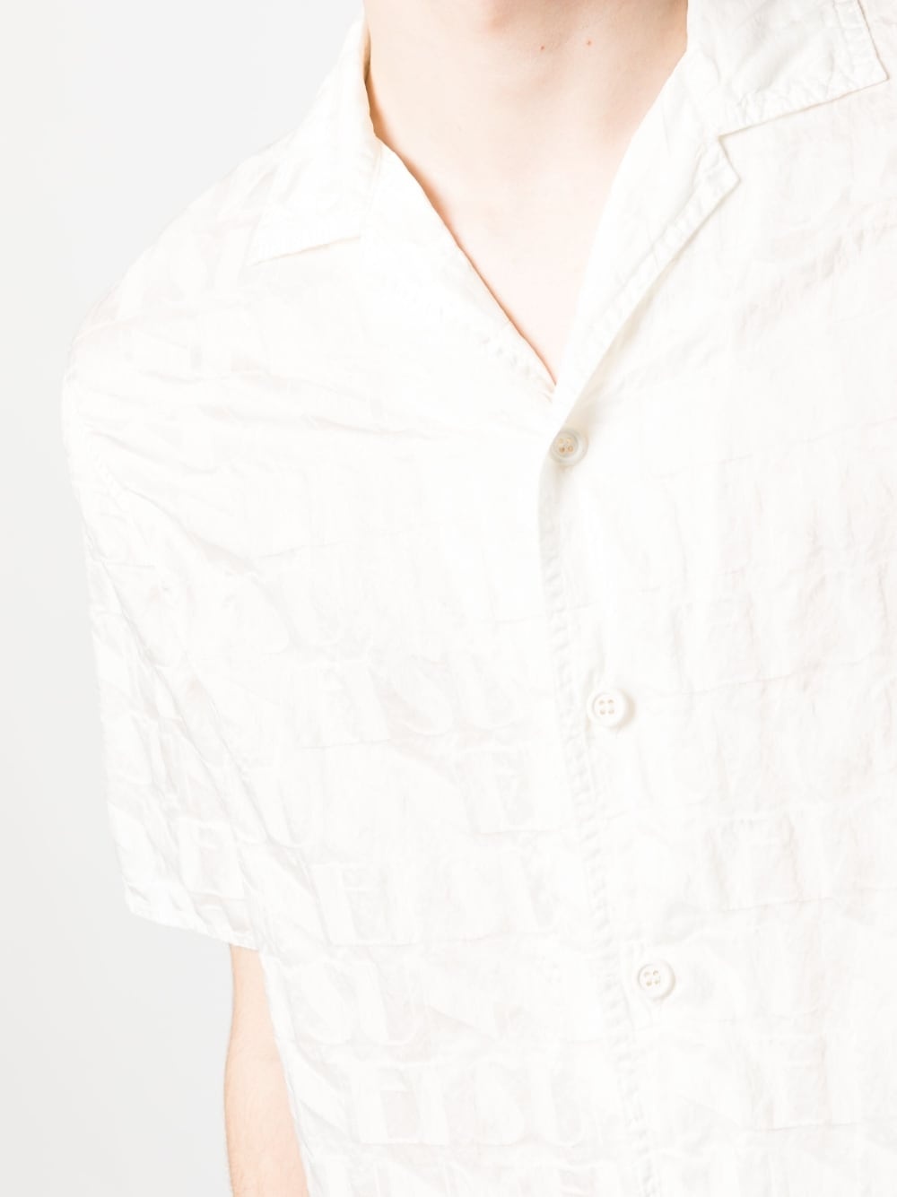 monogram short-sleeve shirt - 5