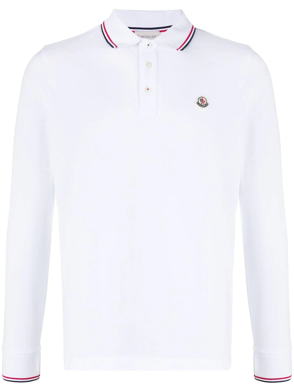 long-sleeved polo shirt - 1