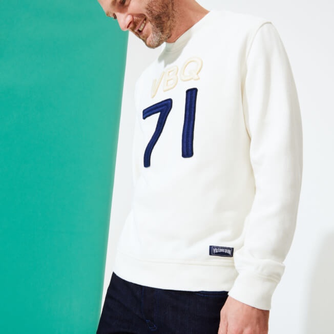 Men Crew Neck Sweater VBQ71 - 7