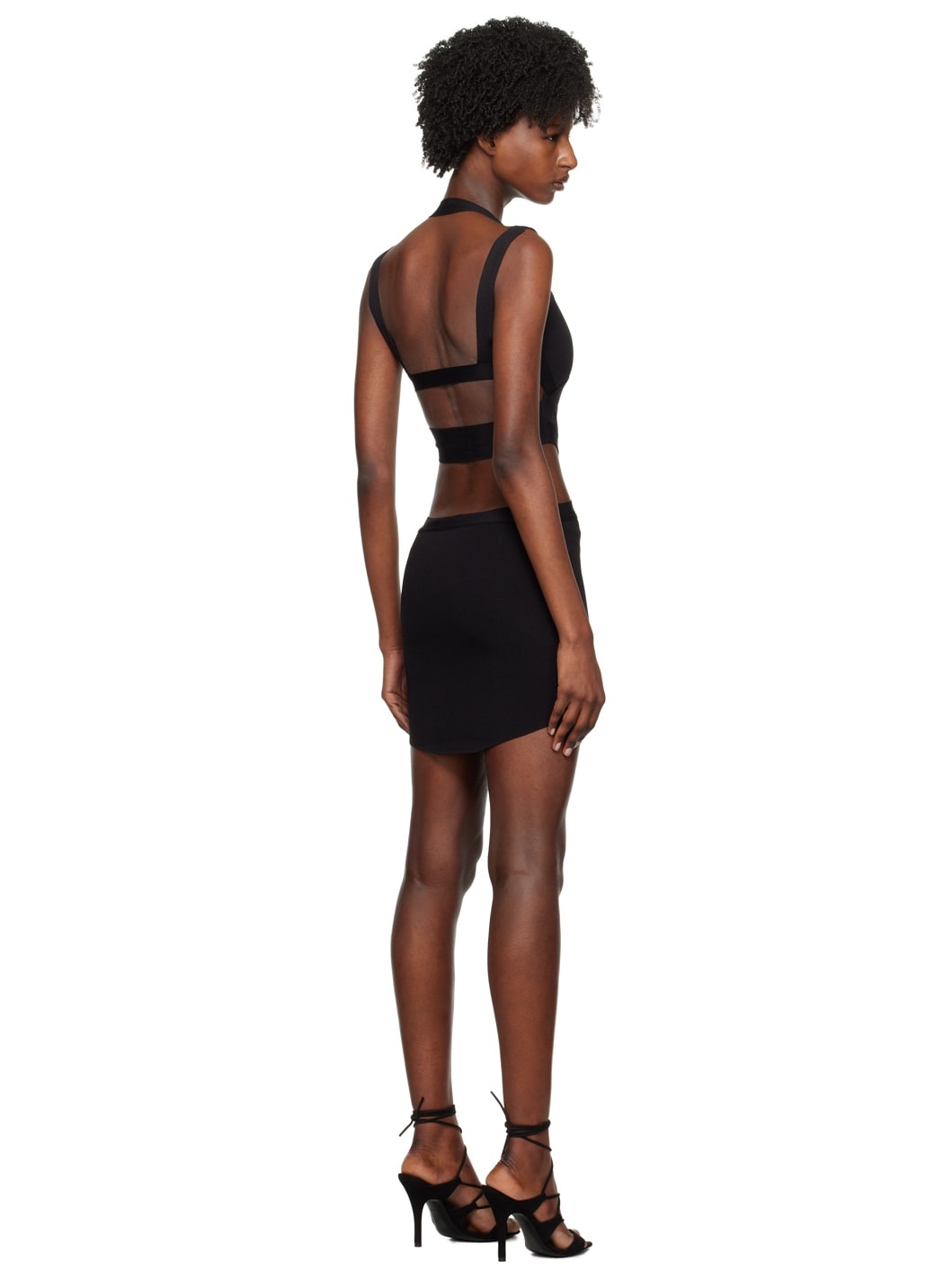 Black Sagua Minidress - 3