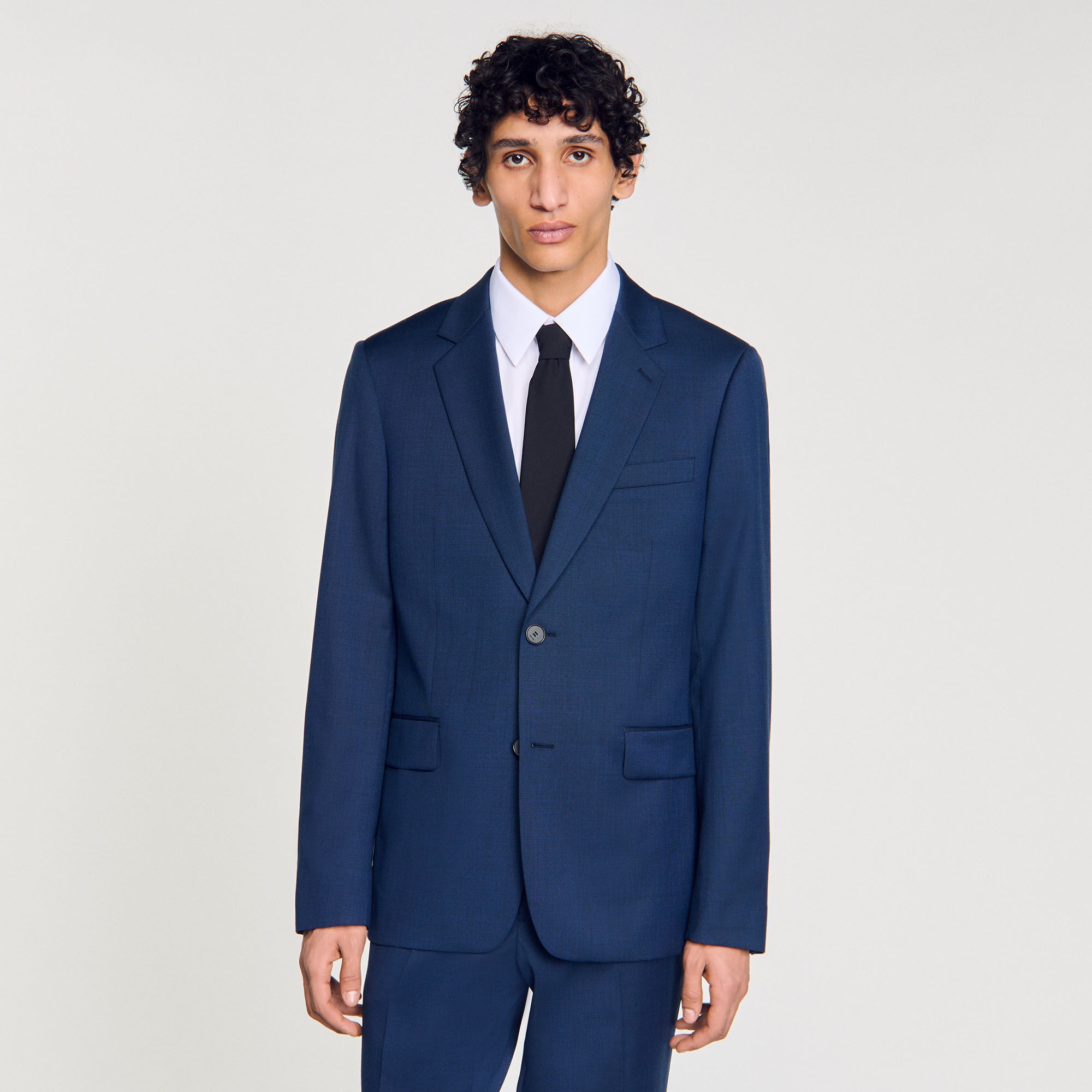 WOOL SUIT JACKET - 4