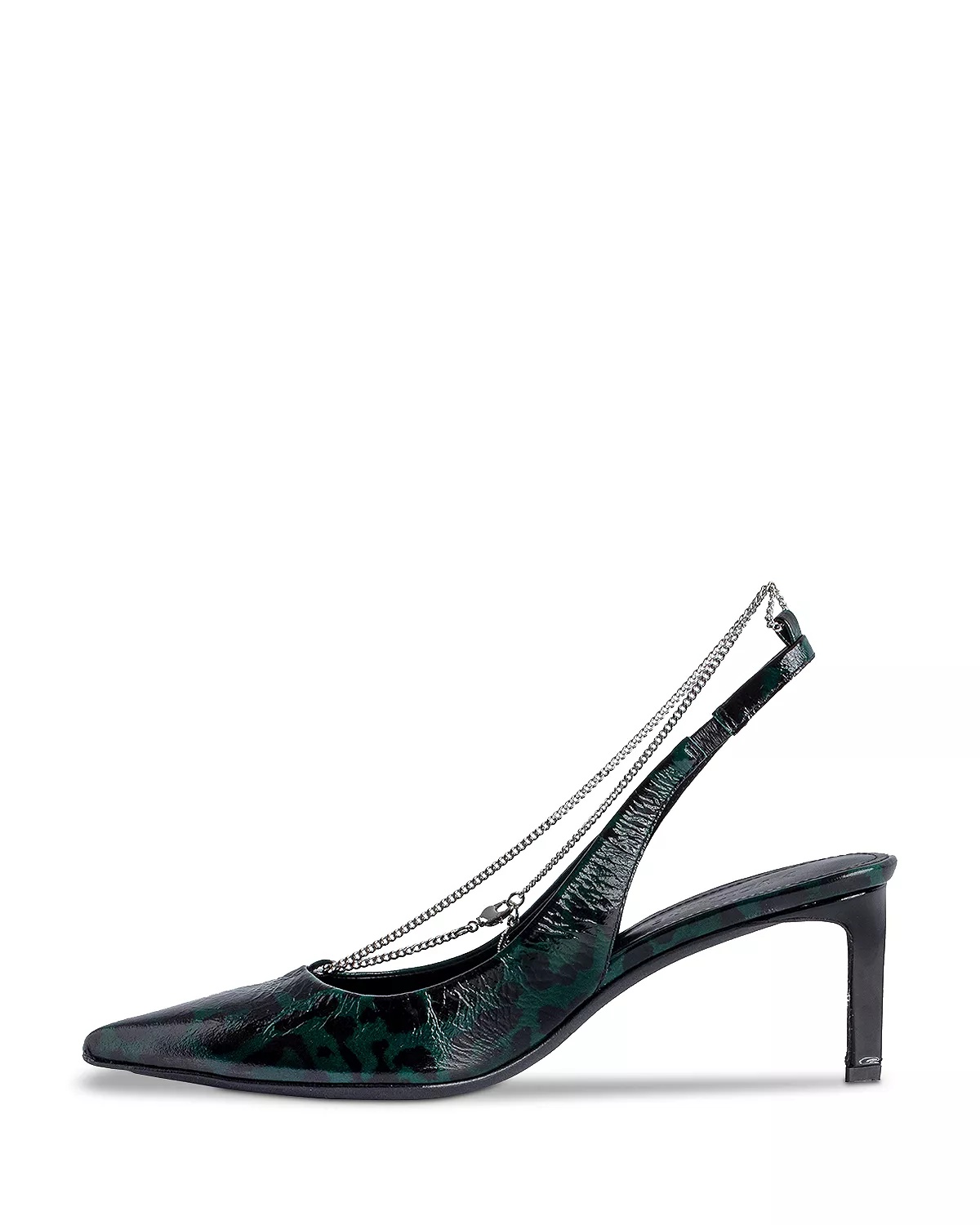 Women's First Night Pointed Toe Slingback High Heel Pumps - 2