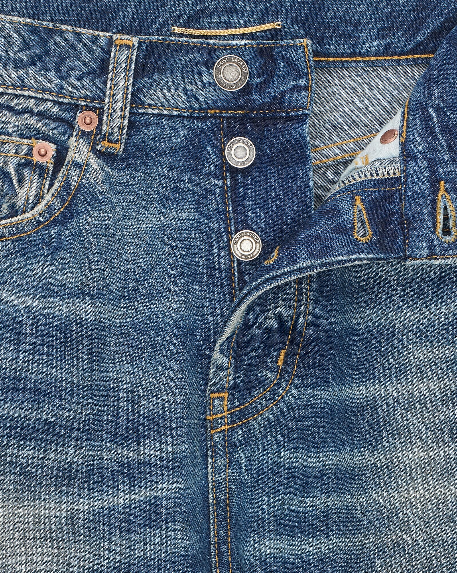 mid-rise straight-leg jeans - 5
