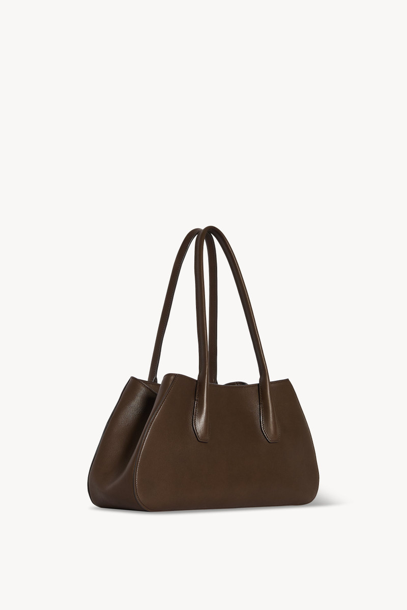 The Row Alger Shoulder Bag in Leather outlook