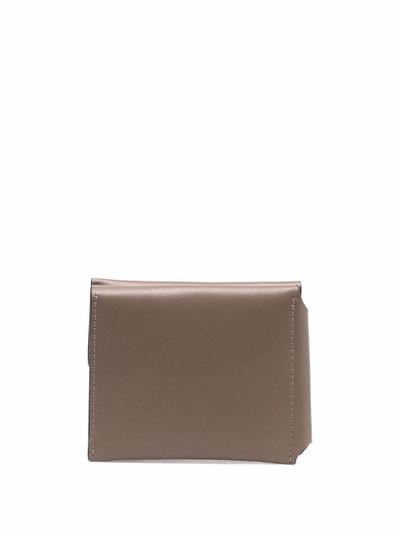 Acne Studios tri-fold logo wallet outlook