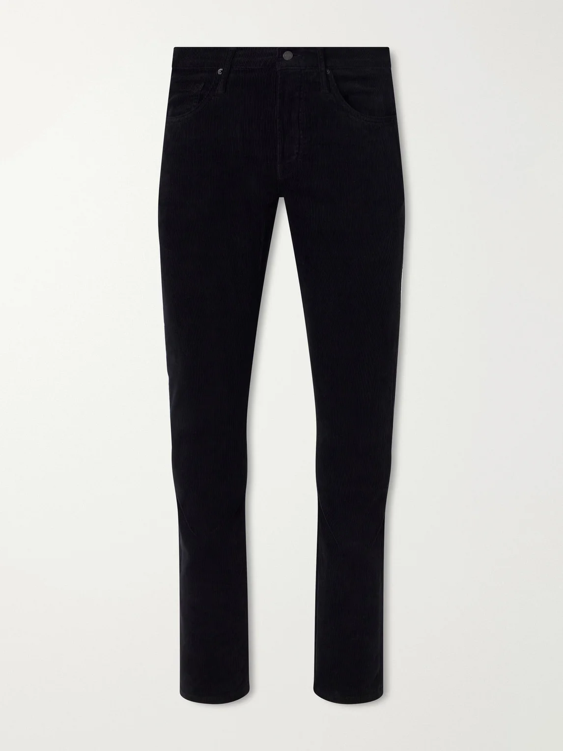 Slim-Fit Cotton-Blend Corduroy Trousers - 1