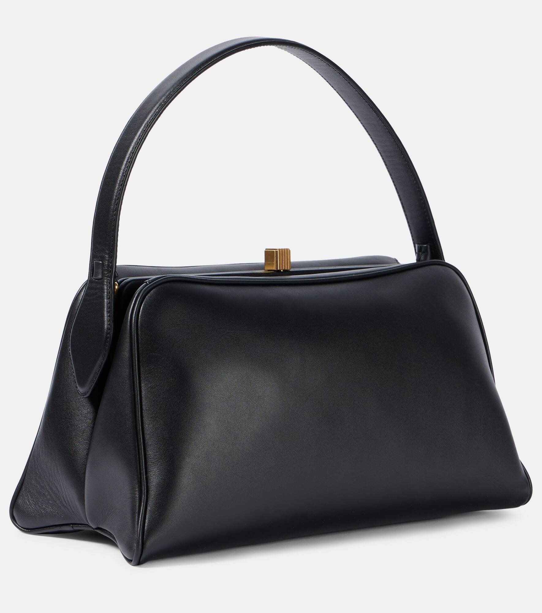 Cate leather shoulder bag - 4