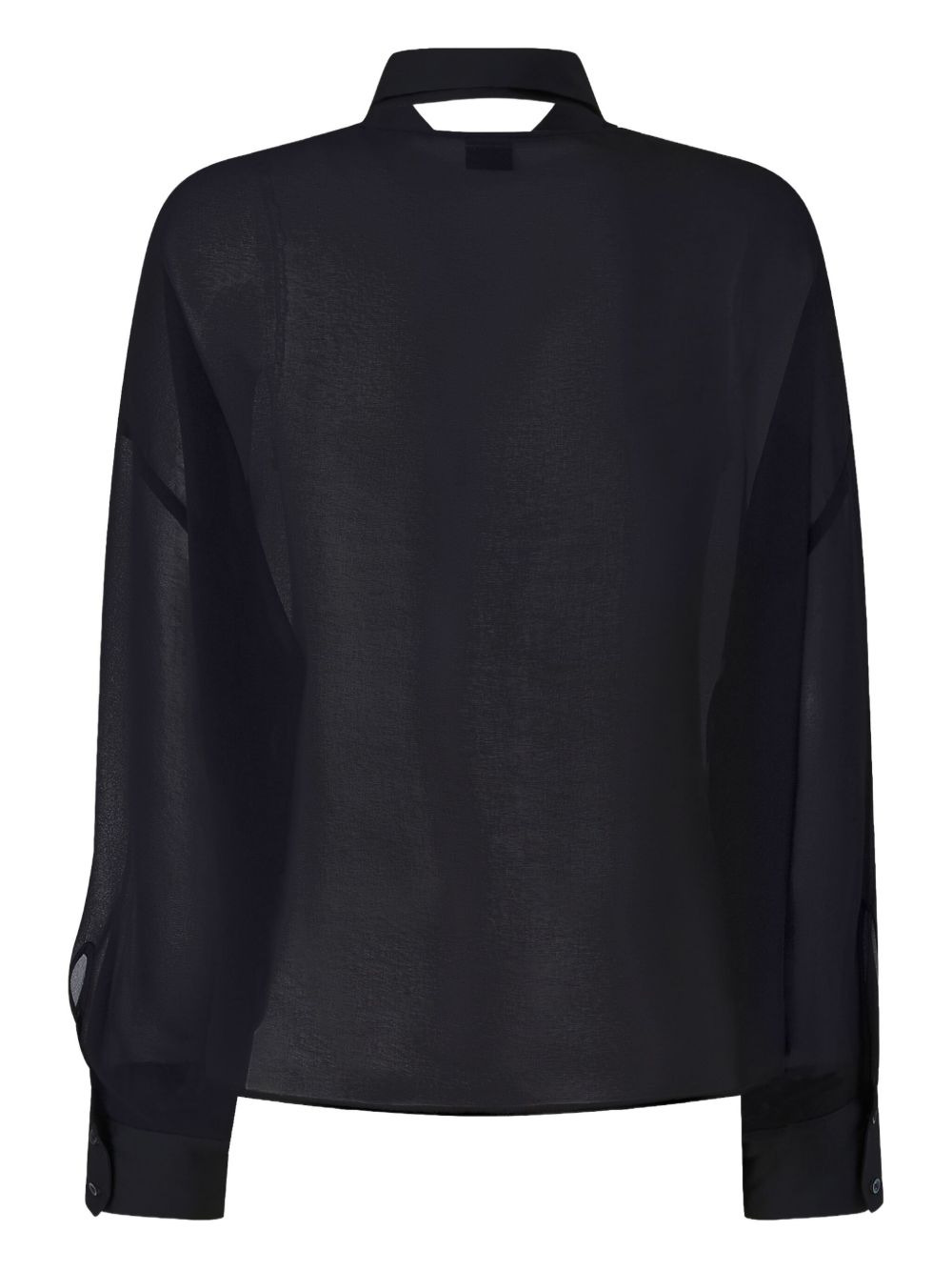 pleated-panel shirt - 2