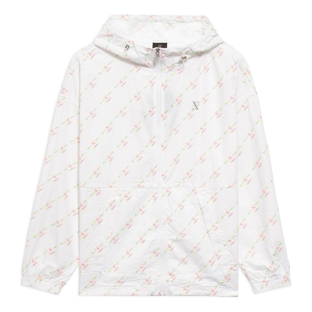 Li-Ning Way Of Wade All-Over Print Windbreaker 'White' AFDS383-2 - 1