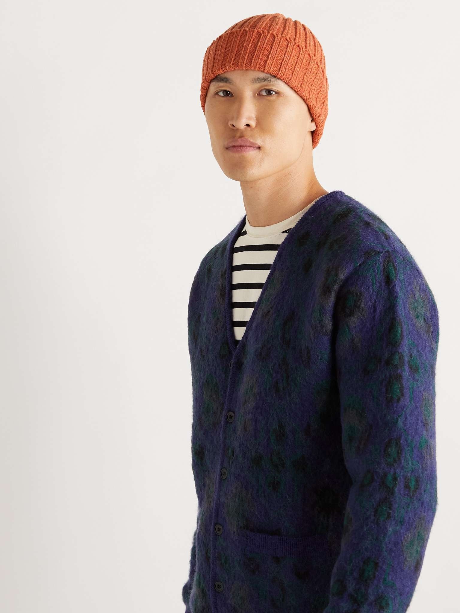 Ribbed Wool Beanie - 2