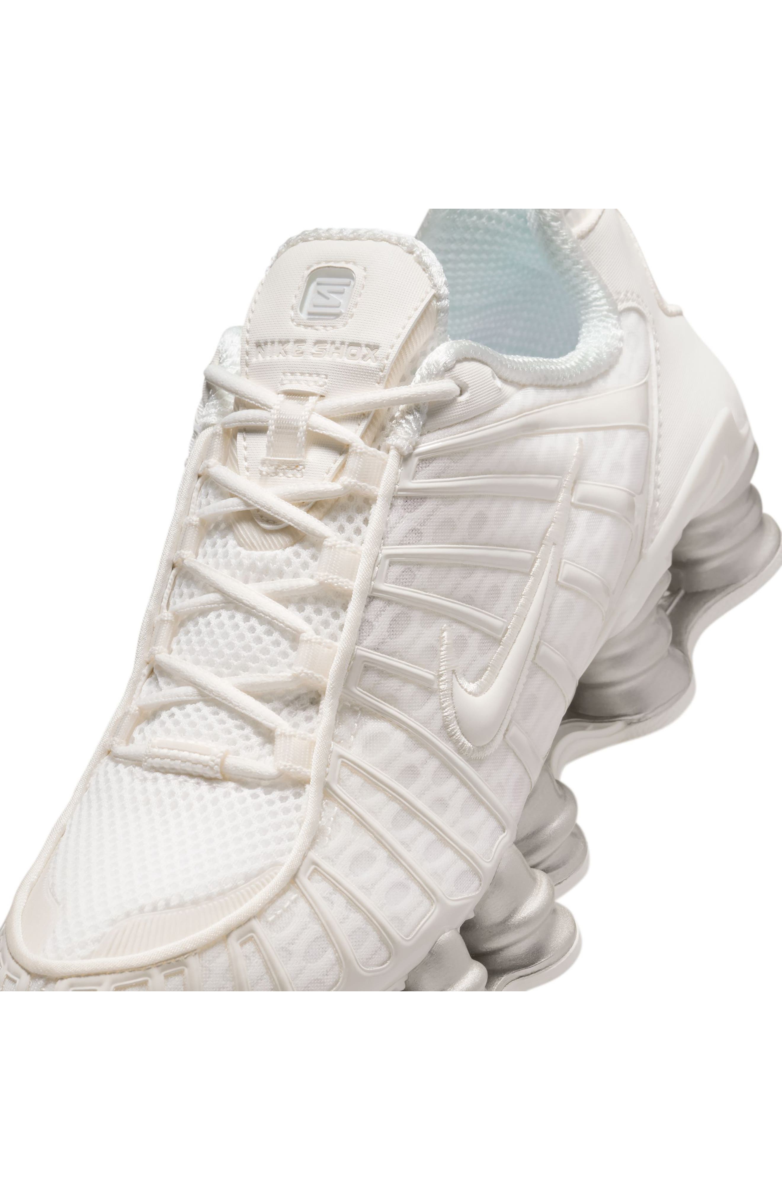 Nike Shox TL Sneaker in Sail/Sail/Sail at Nordstrom - 8