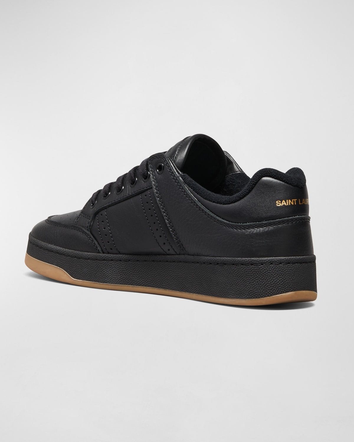 Men's SL/61 Low-Top Leather Sneakers - 3