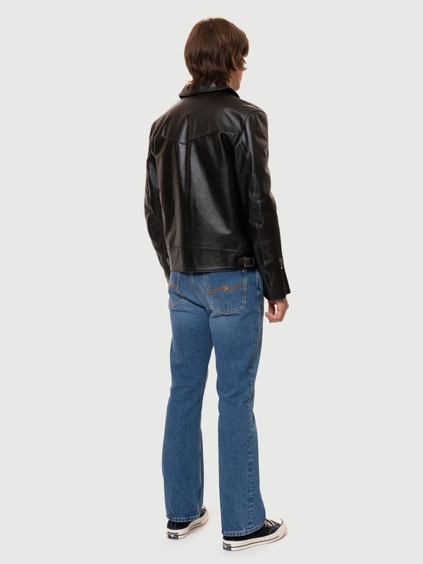 Eddy Leather Jacket Black - 3