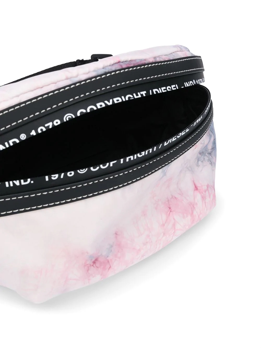 Nelumbo tie-dye belt bag - 5